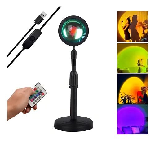 Miniatura 3 de Lampara Luz Led Proyector Atardecer Deco
