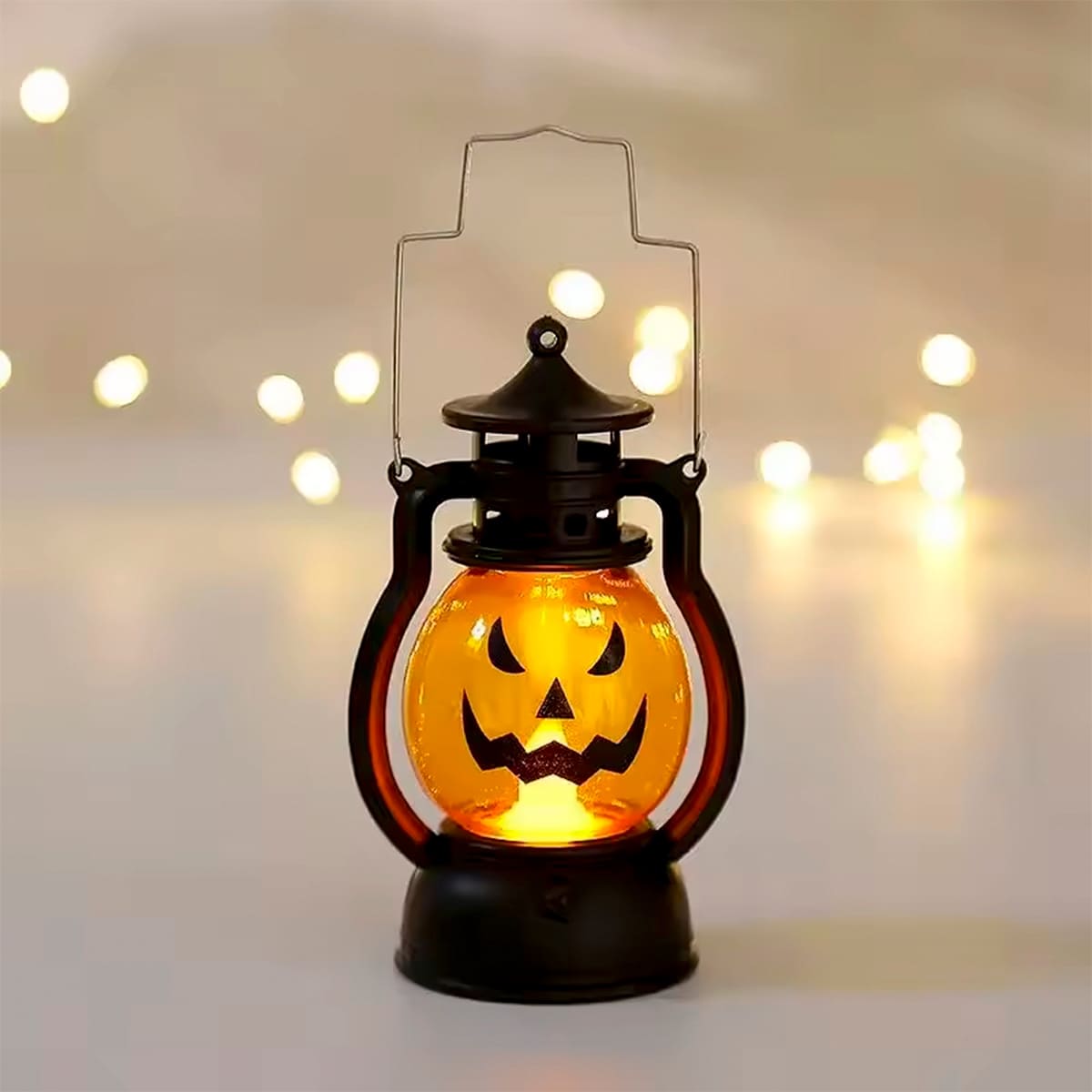 Miniatura 10 de Farol LED Calabaza Halloween FALD-086