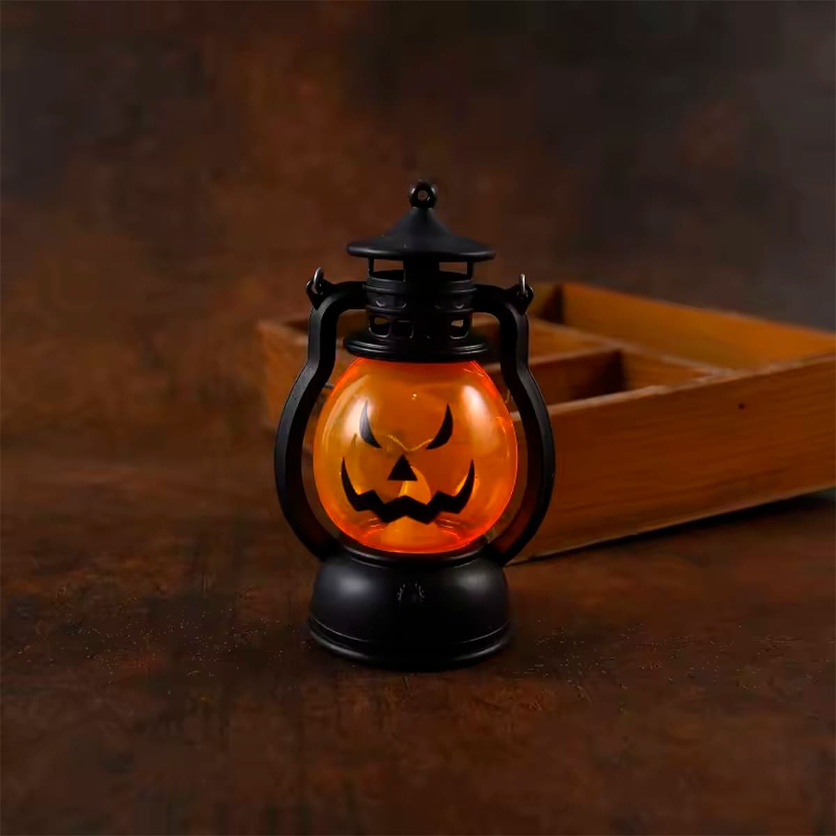 Miniatura 6 de Farol LED Calabaza Halloween FALD-086