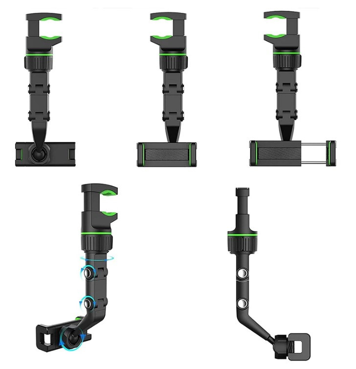 Miniatura 3 de Soporte Giratorio Teléfon 360 clic carro