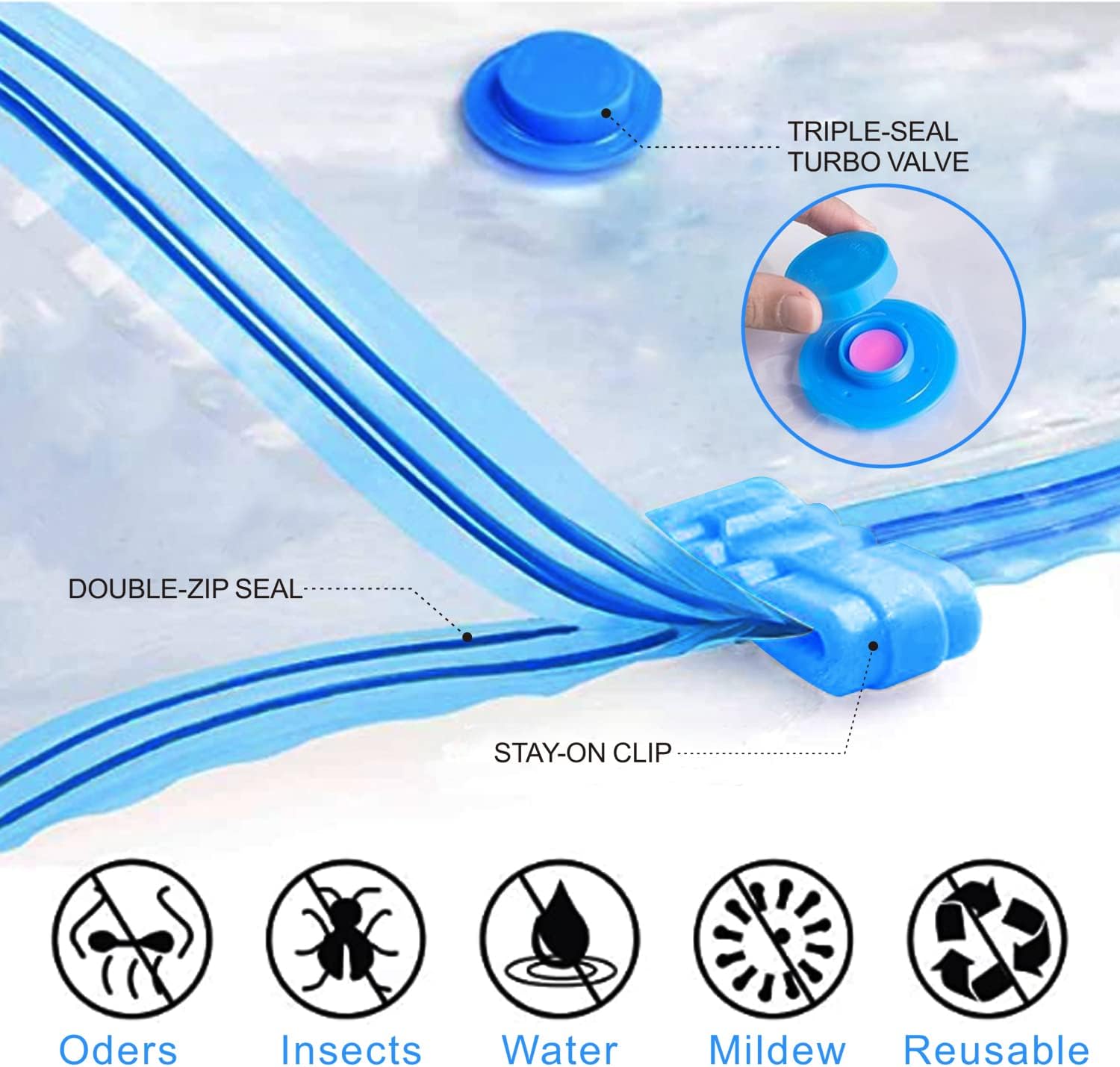 Miniatura 5 de Bolsas de Almacenamiento al Vacío