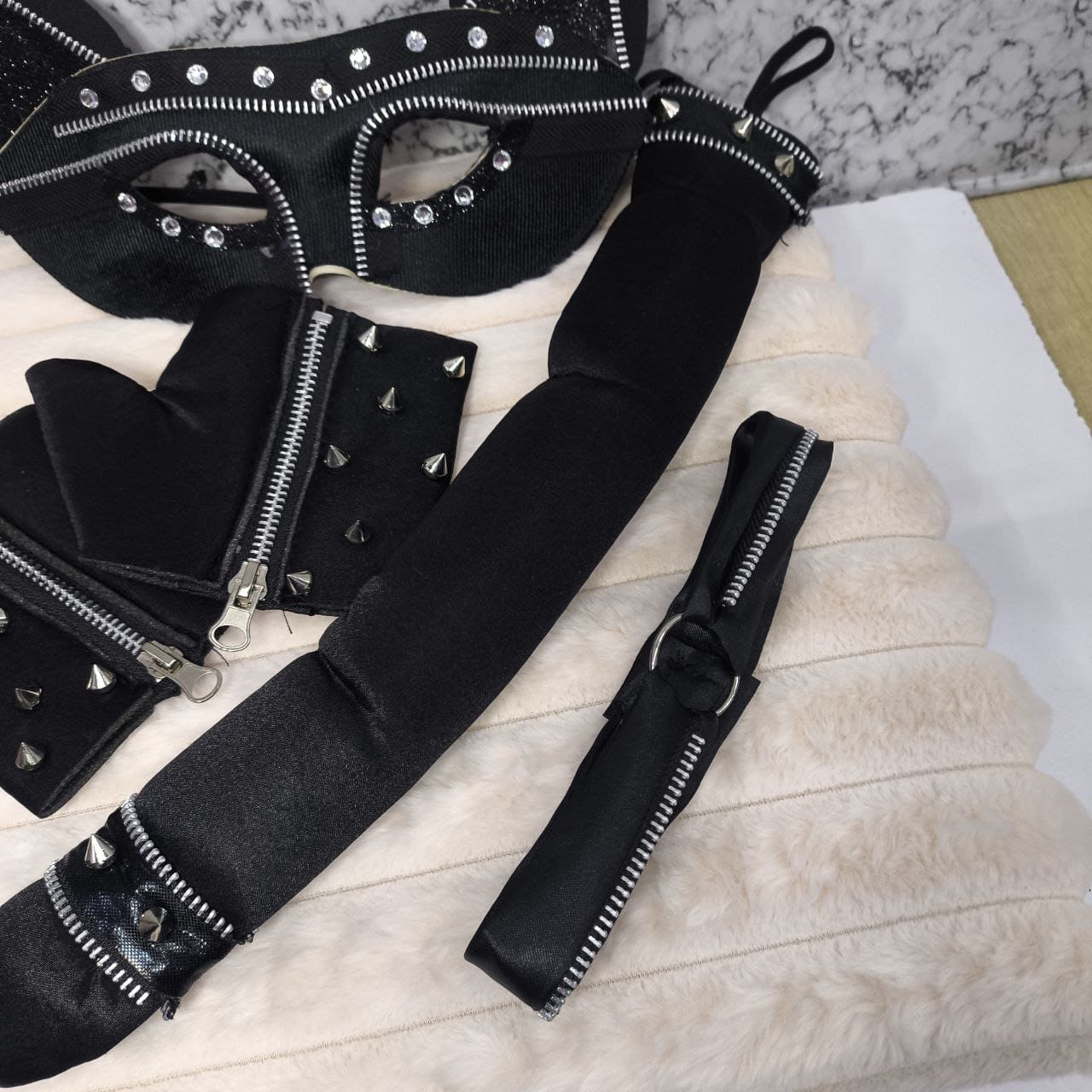 Miniatura 5 de Kit Gatita Negra Disfraz Sexy MA-103