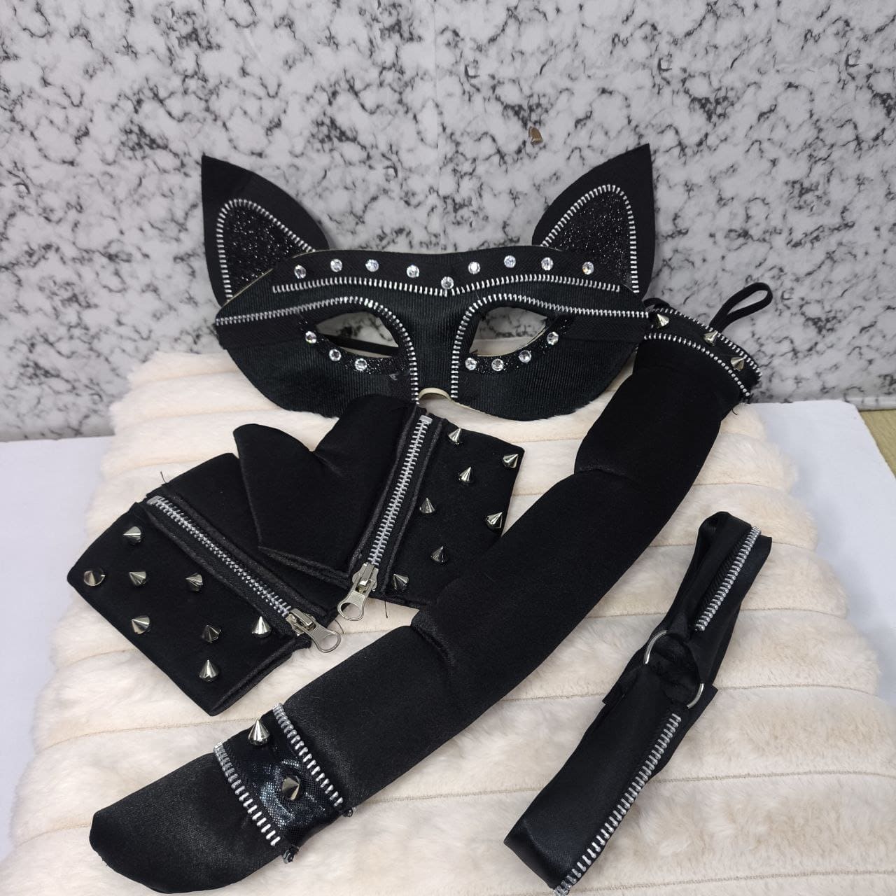 Miniatura 2 de Kit Gatita Negra Disfraz Sexy MA-103