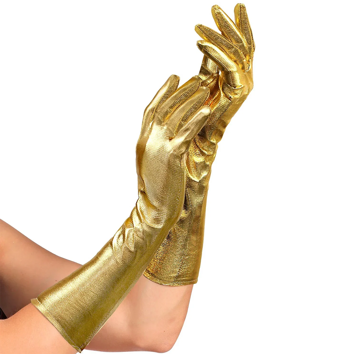 Miniatura 5 de Guantes Largos Metálicos MA-62 - Color: Dorado