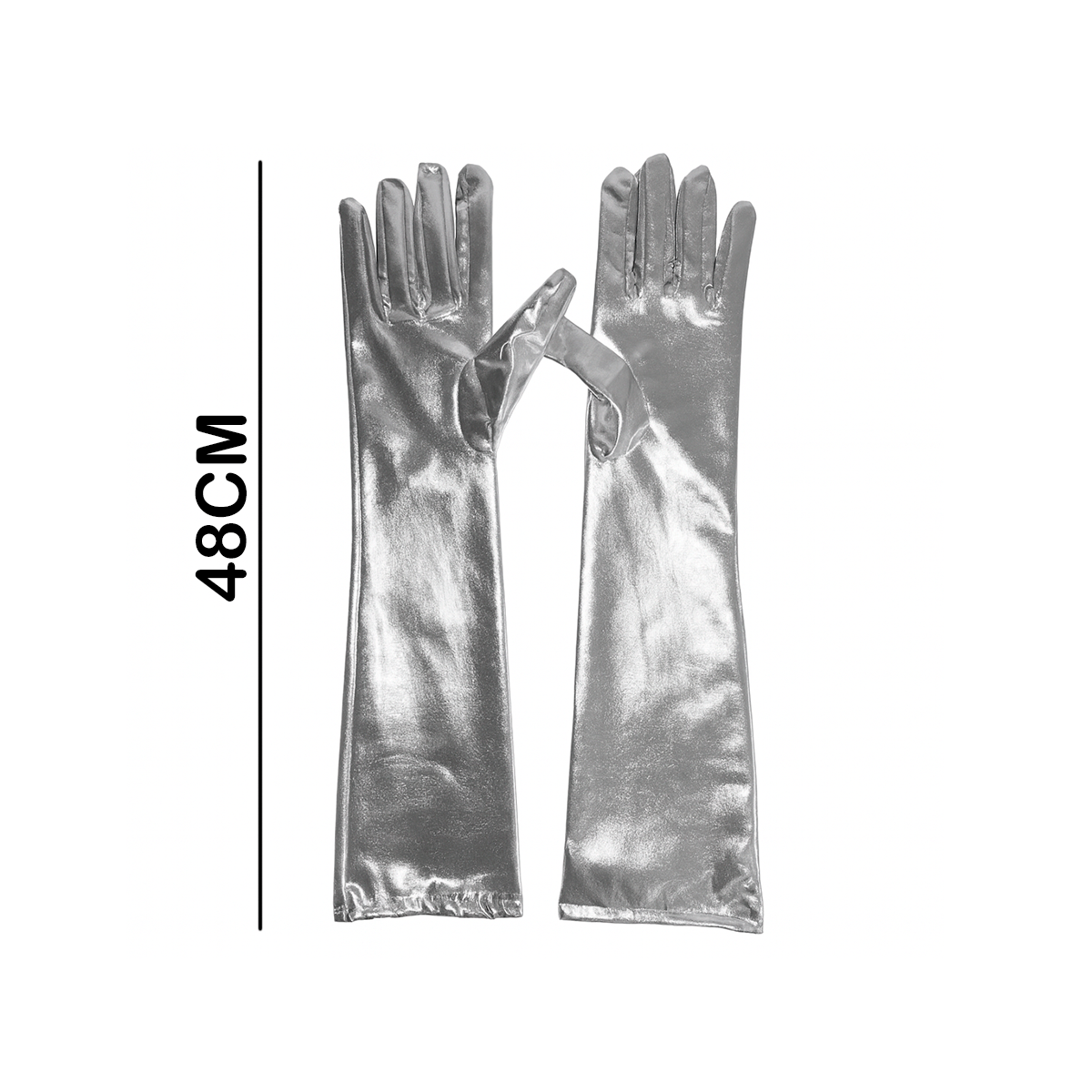 Miniatura 4 de Guantes Largos Metálicos MA-62 - Color: Dorado