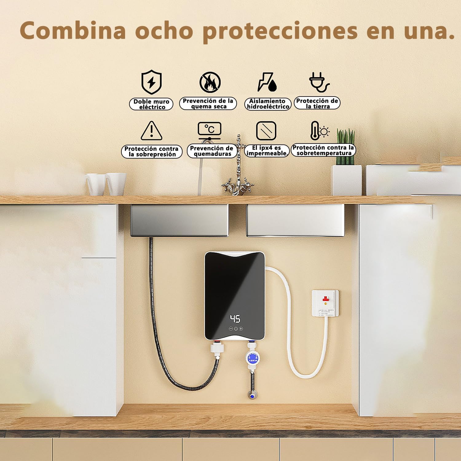 Miniatura 4 de Calentador de Agua Eléctrico Instantáneo