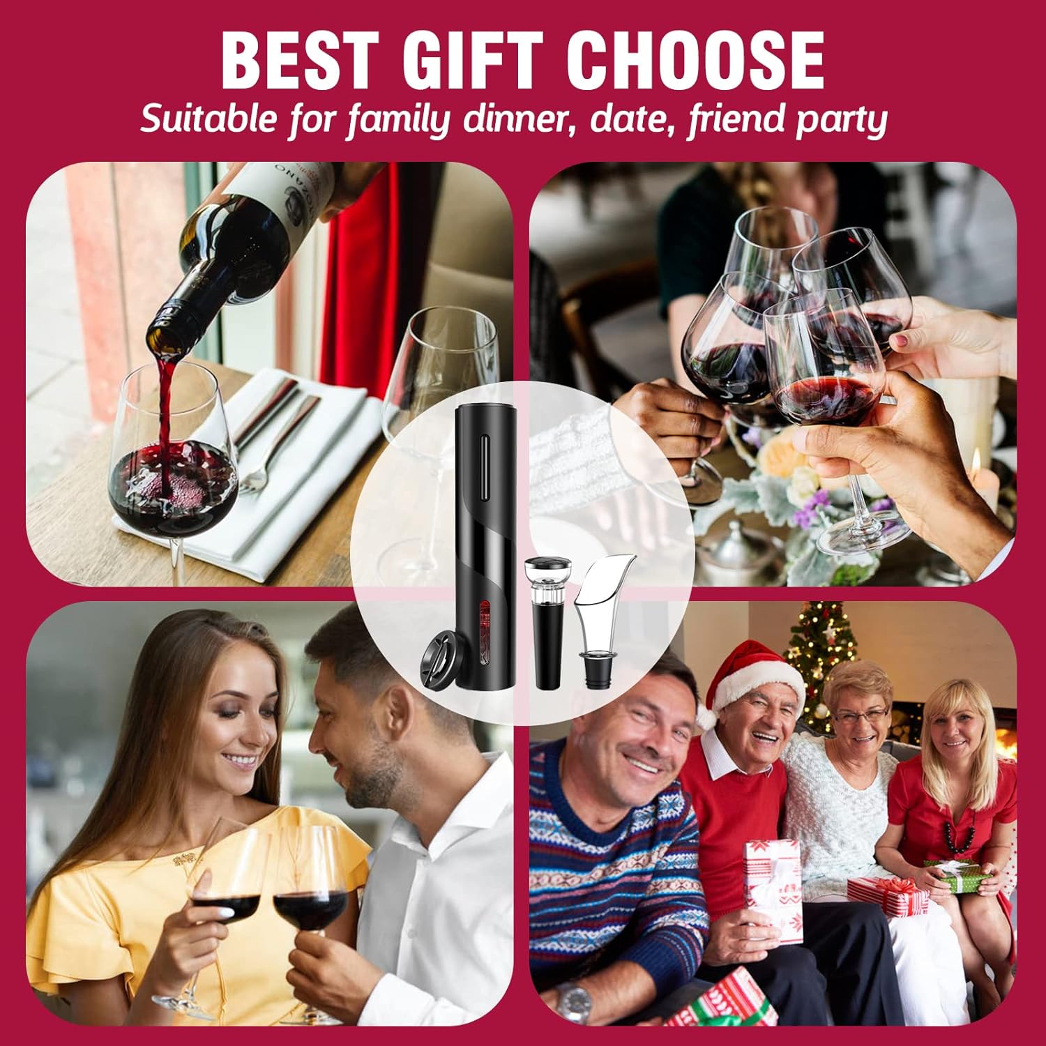 Miniatura 2 de Descorchador de Vinos Eléctrico