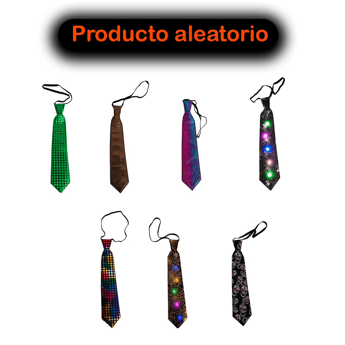 Miniatura 8 de Set Corbatas LED X3 AX936-8