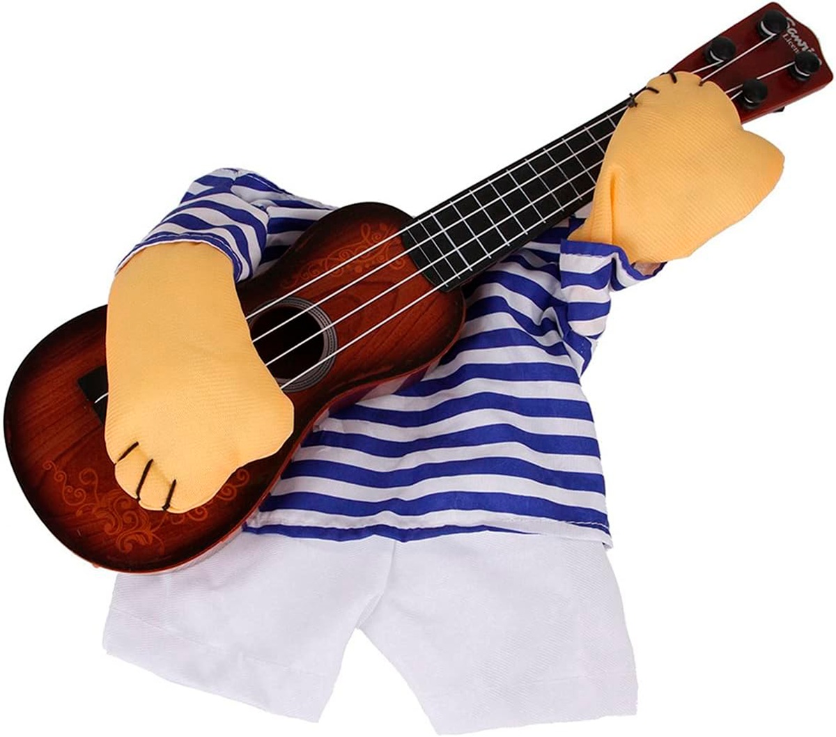 Vista 7 de Disfraz Mascotas De Guitarrista PR398 - Talla: S