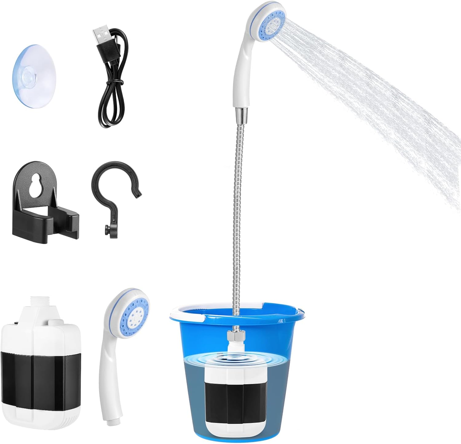 Miniatura 3 de Ducha Recargable Portátil