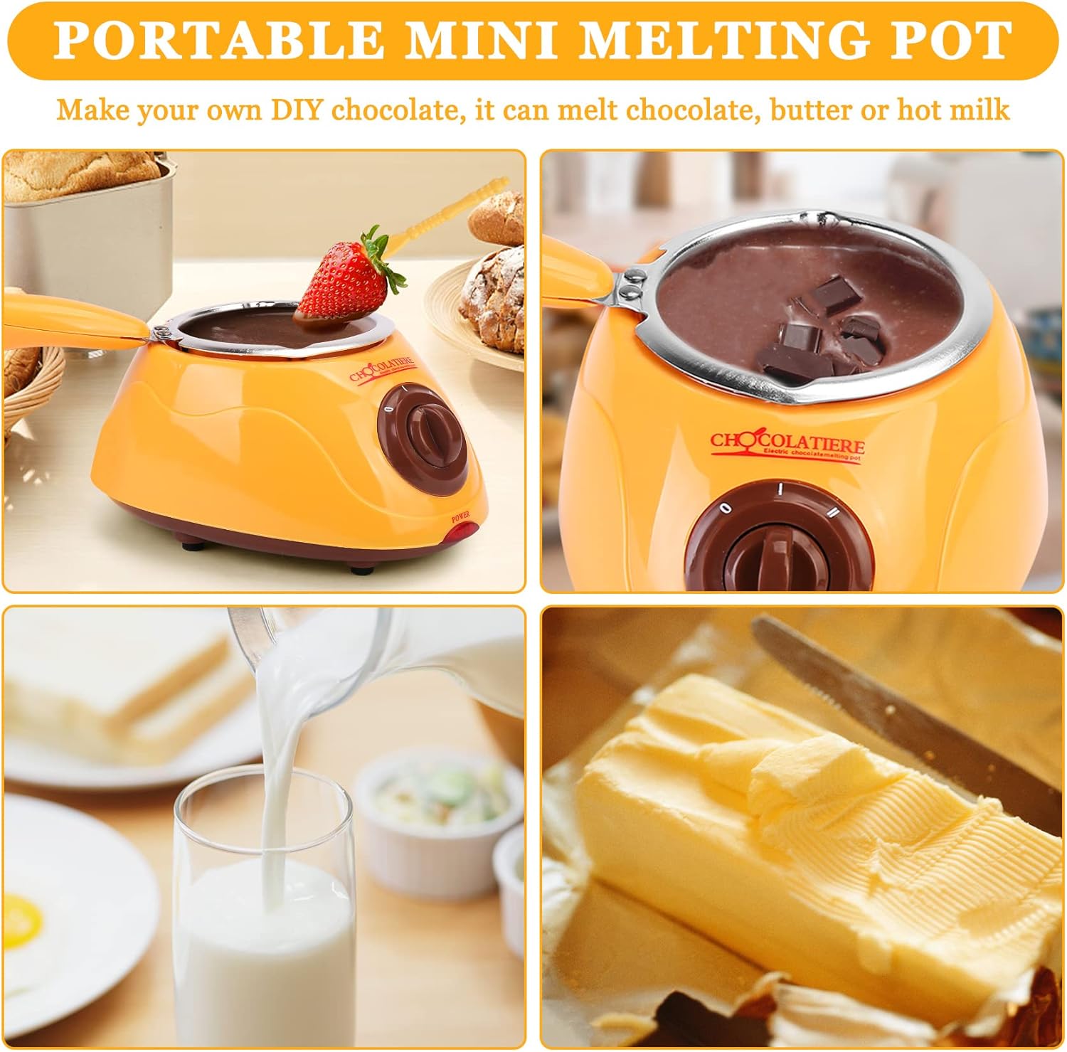 Miniatura 3 de Maquina Para Fundir Chocolate Fondue
