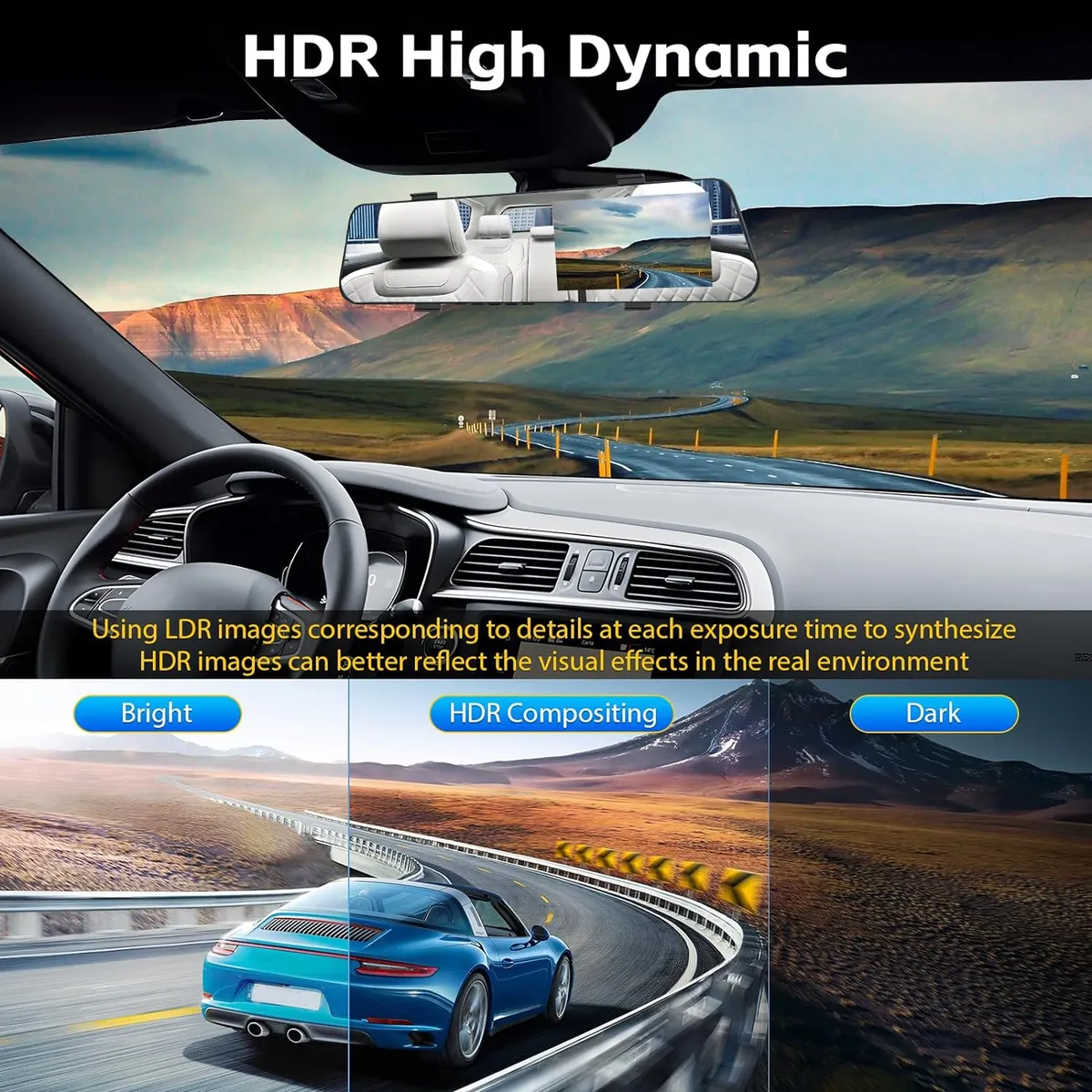 Miniatura 2 de Cámara Espejo Retrovisor Táctil