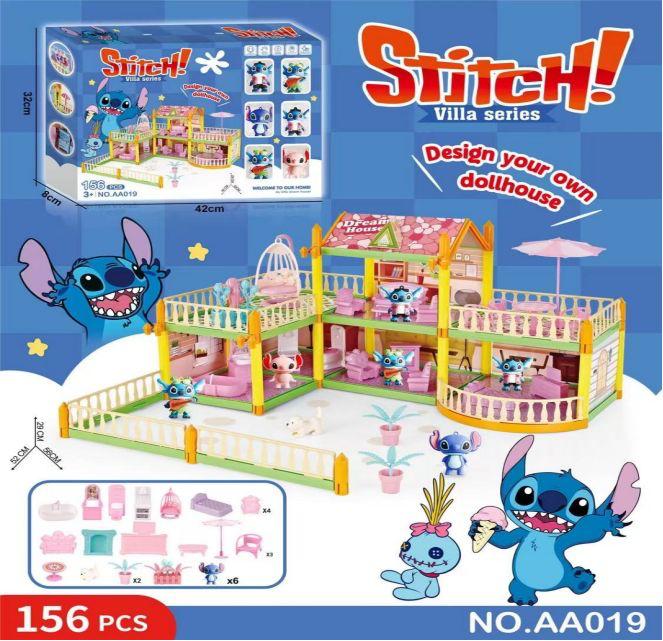 CASA DE STITCH 156 PCS