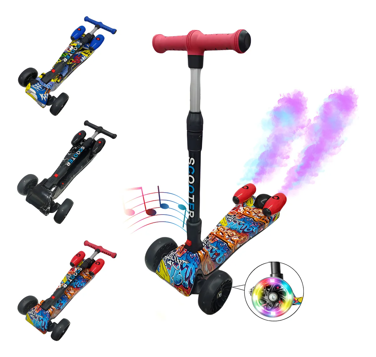 Miniatura 3 de Patineta Humo