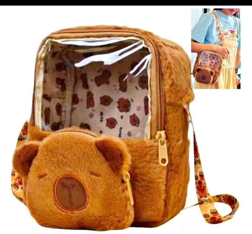 Miniatura 2 de LONCHERA CAPYBARA PELUCHE 🥰