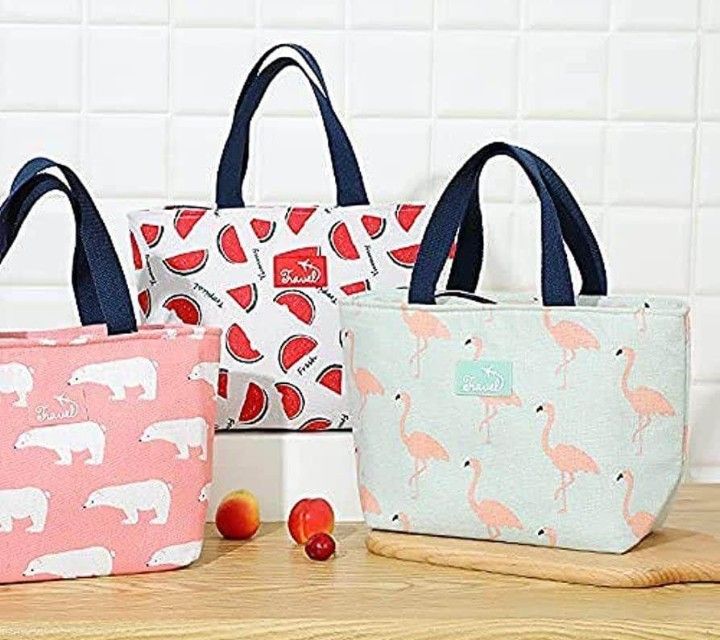 Miniatura 2 de Lonchera Termica Porta Comidas De Tela F