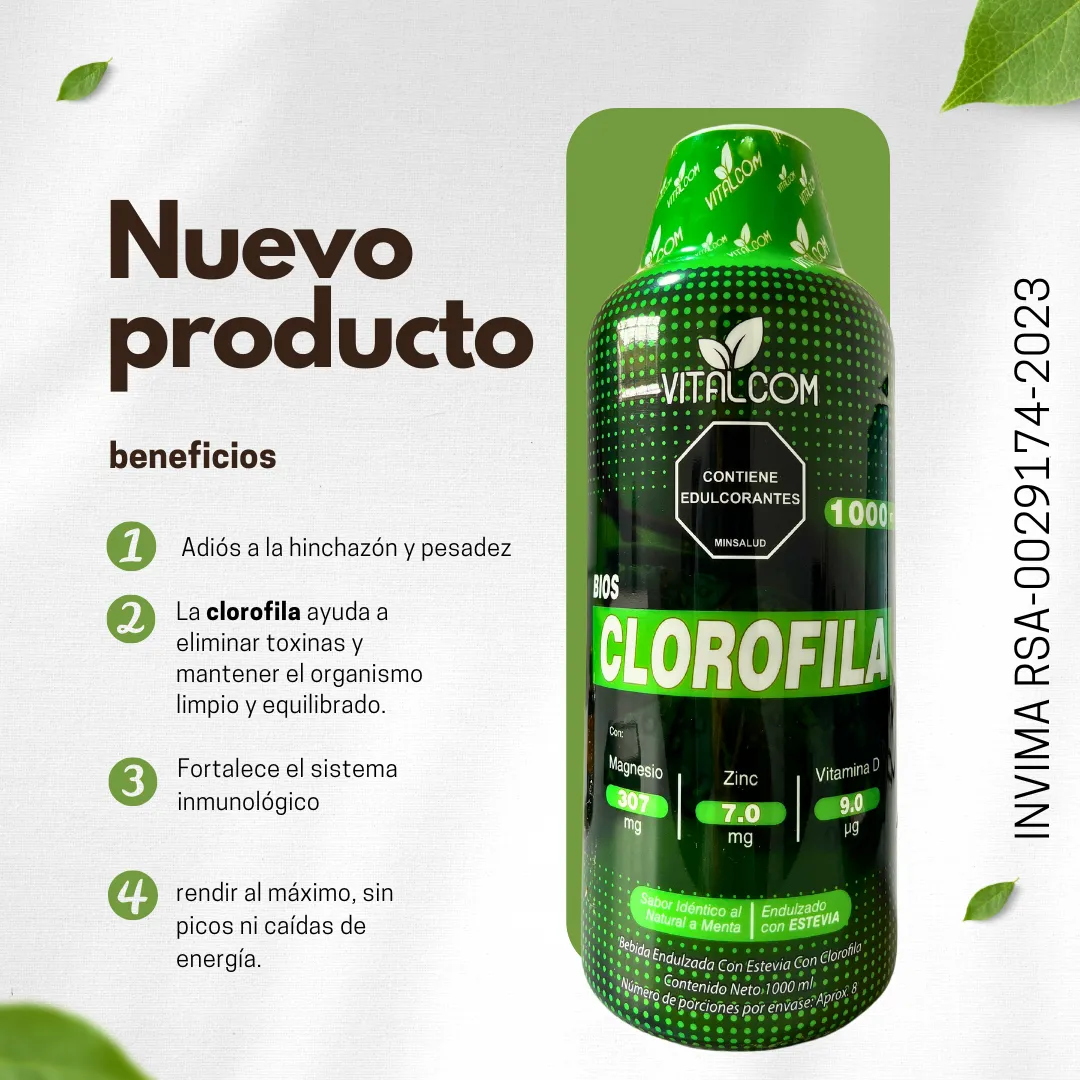 BIOS CLOROFILA 1000 ML