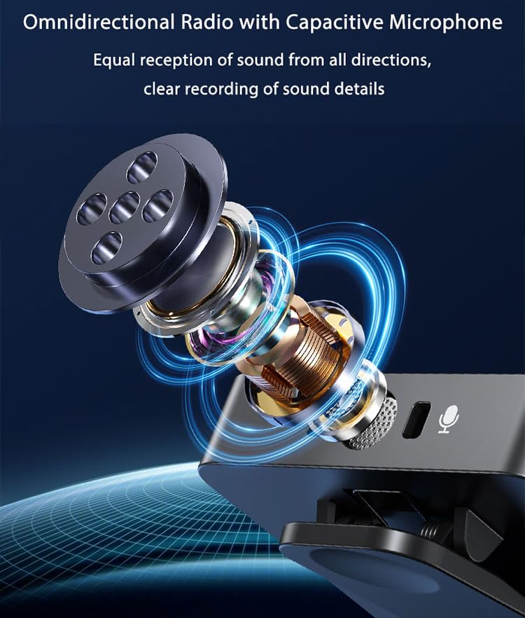 Miniatura 10 de Micrófono Solapa Inalámbrico 3 en 1