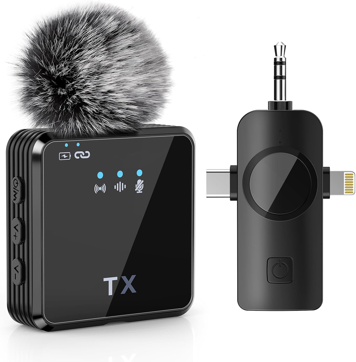 Miniatura 6 de Micrófono Solapa Inalámbrico 3 en 1