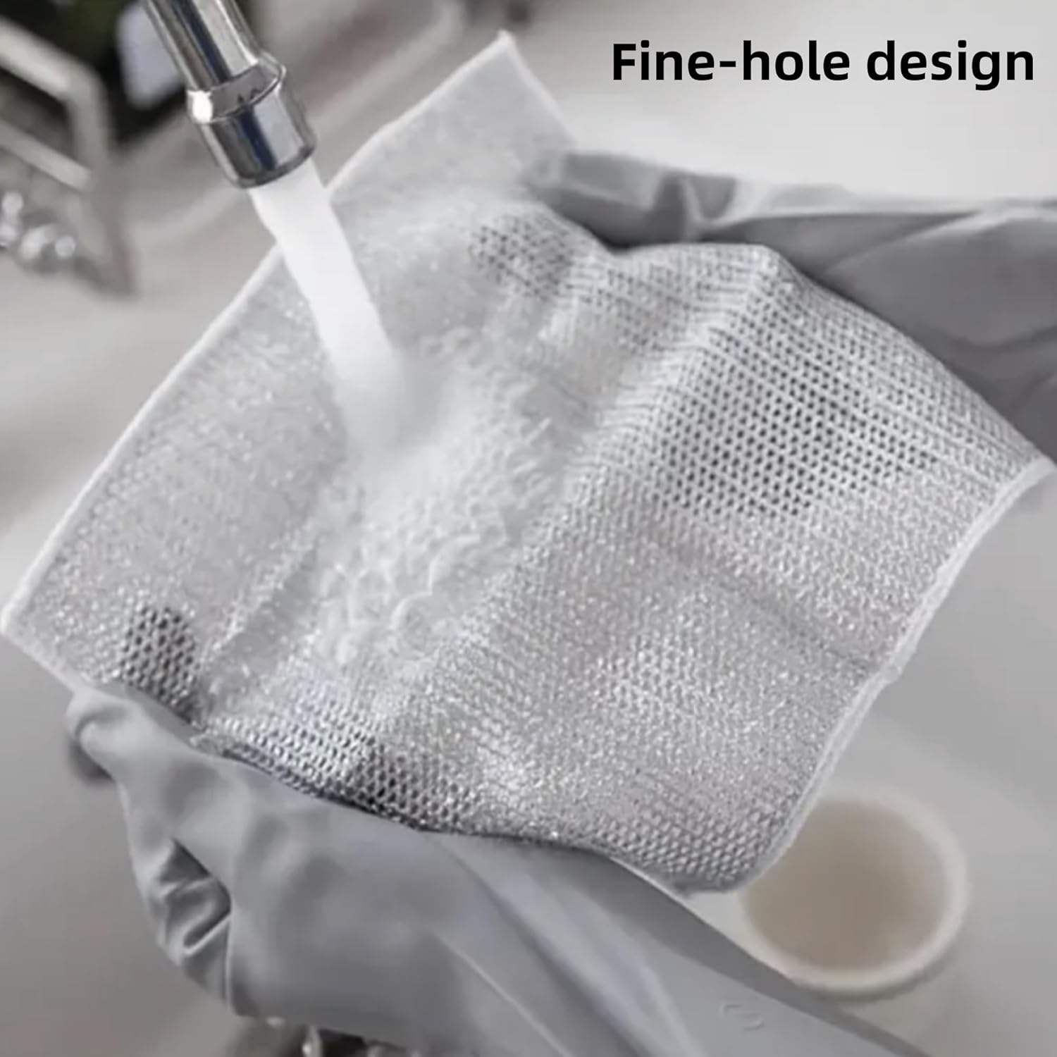 Miniatura 7 de Set x5 Paños de Fibra Metálica Multiusos