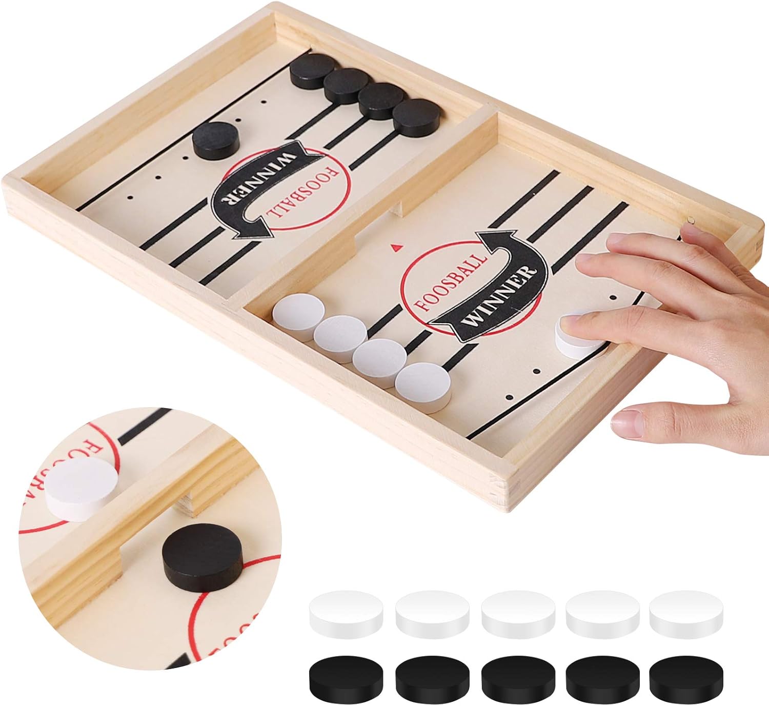 JUEGO DE MESA FOOSBALL WINNER