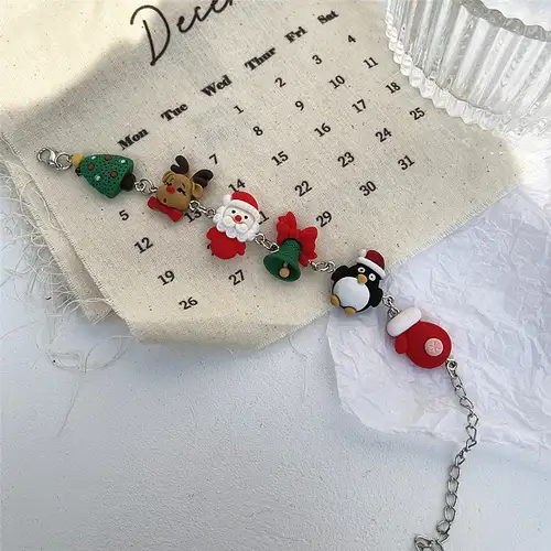 Pulsera colorida Navidad