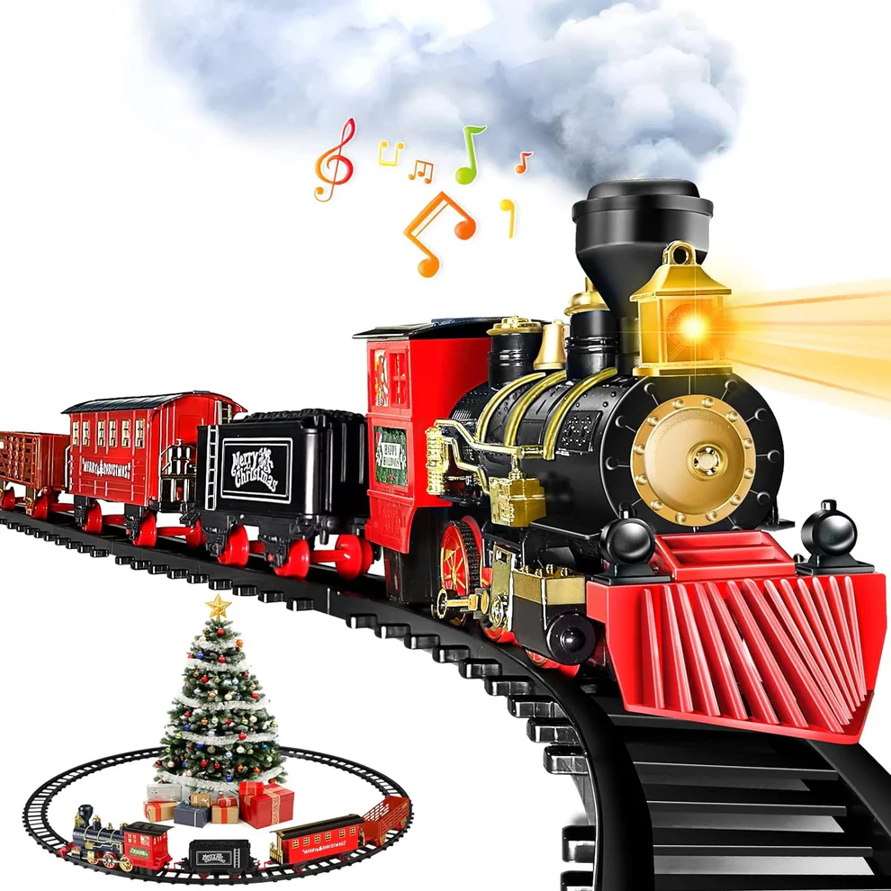 Tren Electrico musical Navideno Clasico