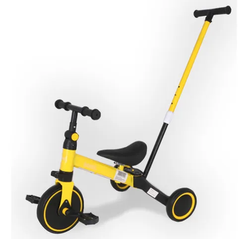 Vista 3 de TRICICLO MULTIFUNCIONAL PICOOL 5 EN 1 - AZUL: AMARILLO