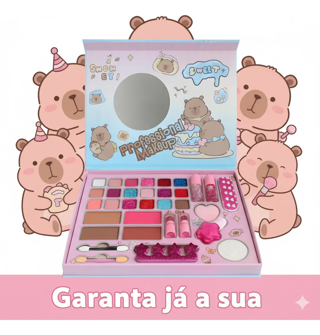 Vista 3 de Kit de maquillaje infantil