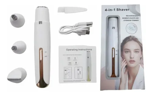 Depiladora 4 en 1 recargable mujer