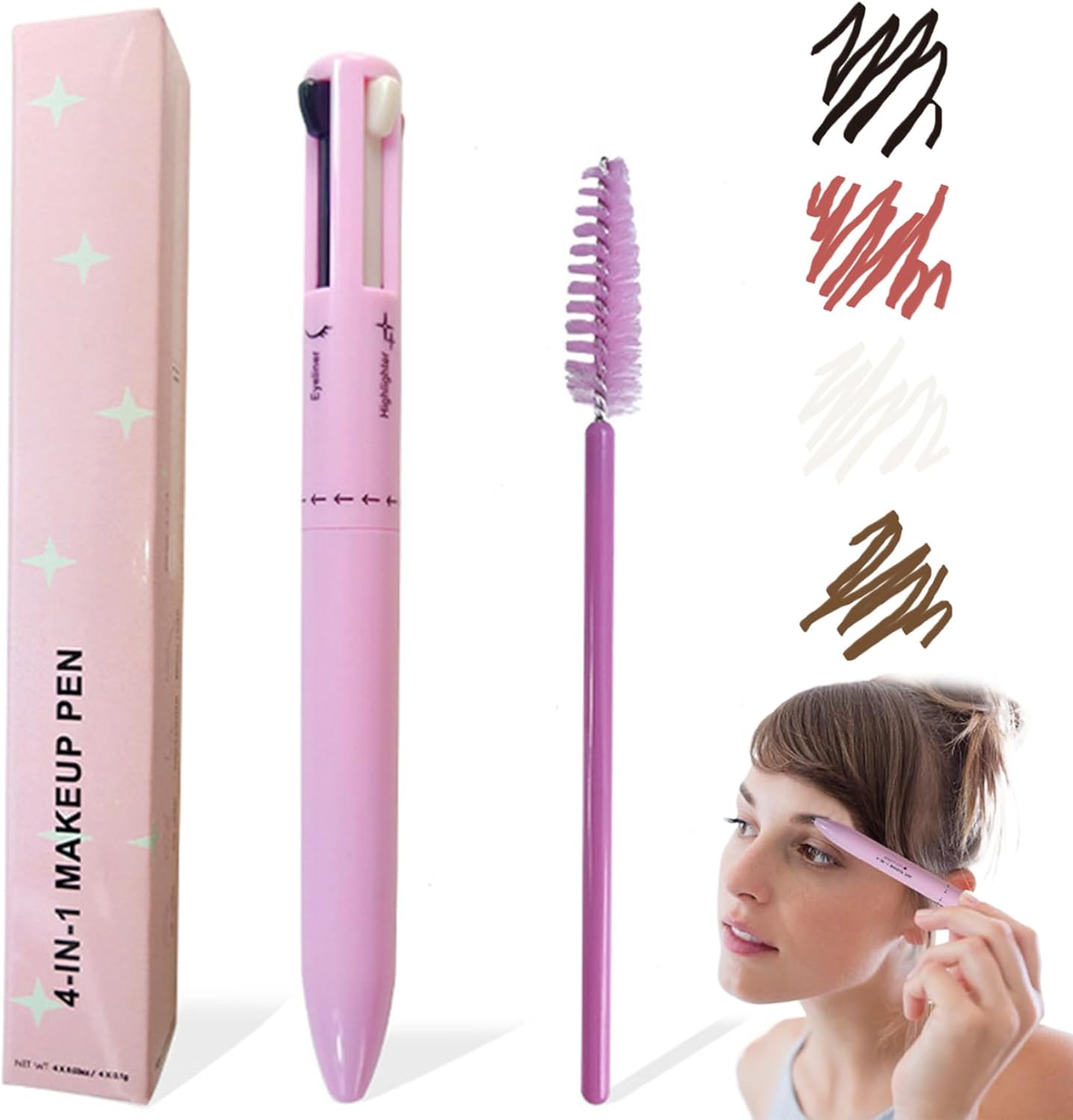 Miniatura 6 de Lápiz Maquillaje Multifunción 4 en 1