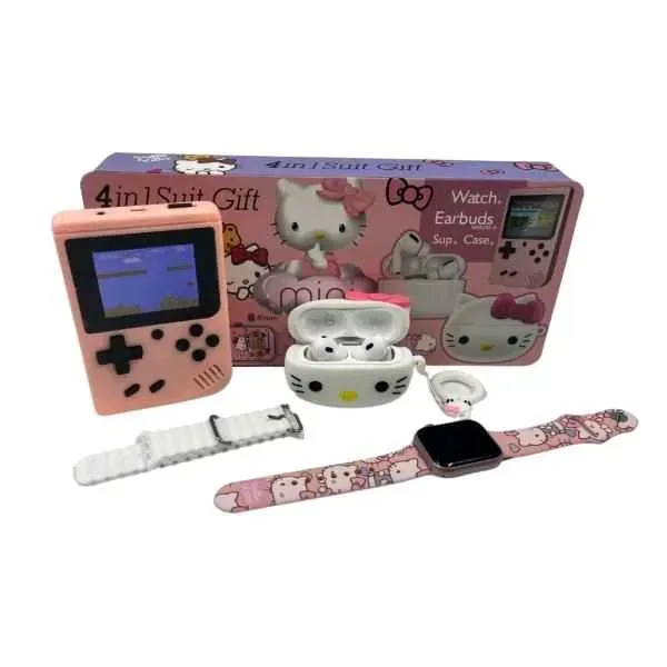 comboinfanti smartwath+gamebox+audifonos