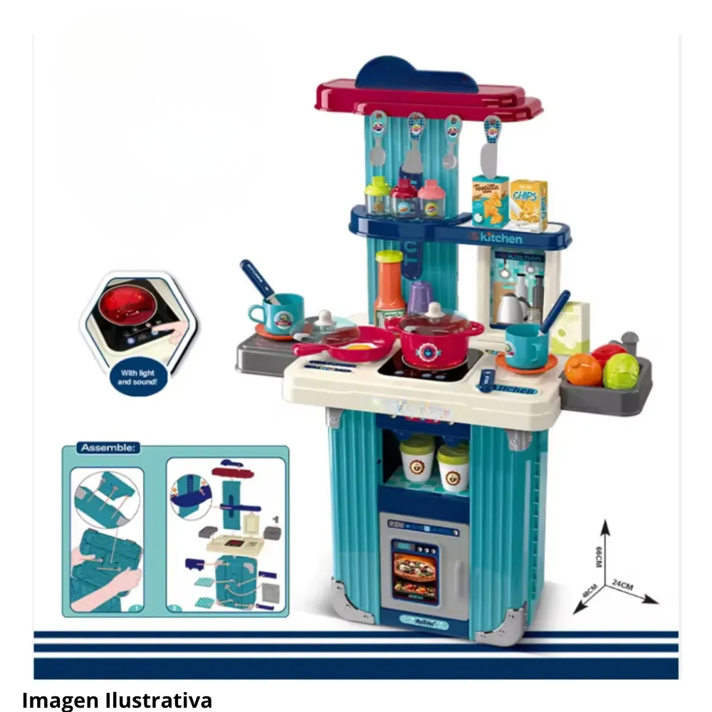 ¡Crea delicias en tu cocina con el Maletín Juguete Cocina Infantil! 🍳👩‍🍳 3