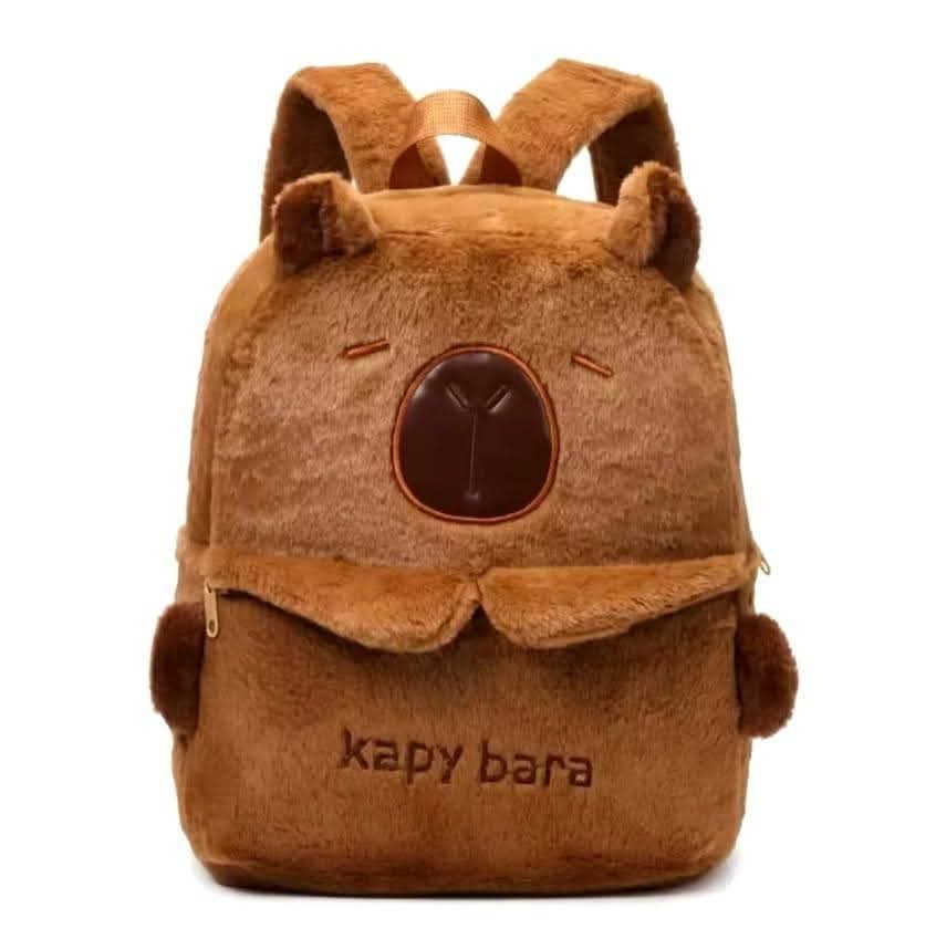 Miniatura 4 de 💯Morral Capybara Peluche