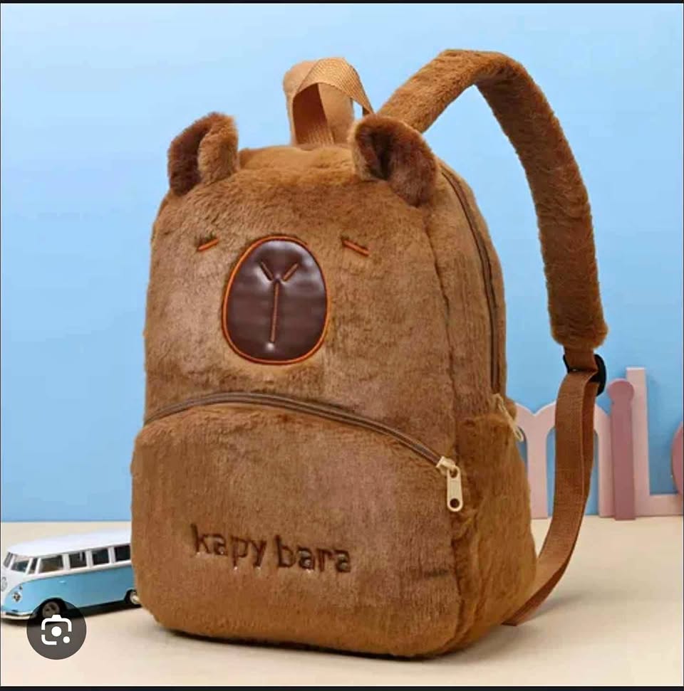 💯Morral Capybara Peluche