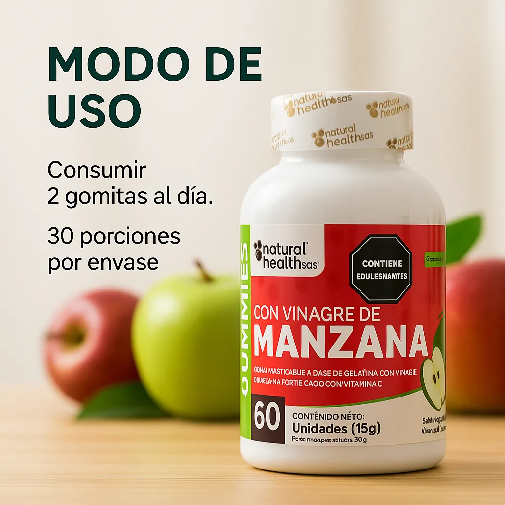 Miniatura 3 de GOMITAS VINAGRE DE MANZANA