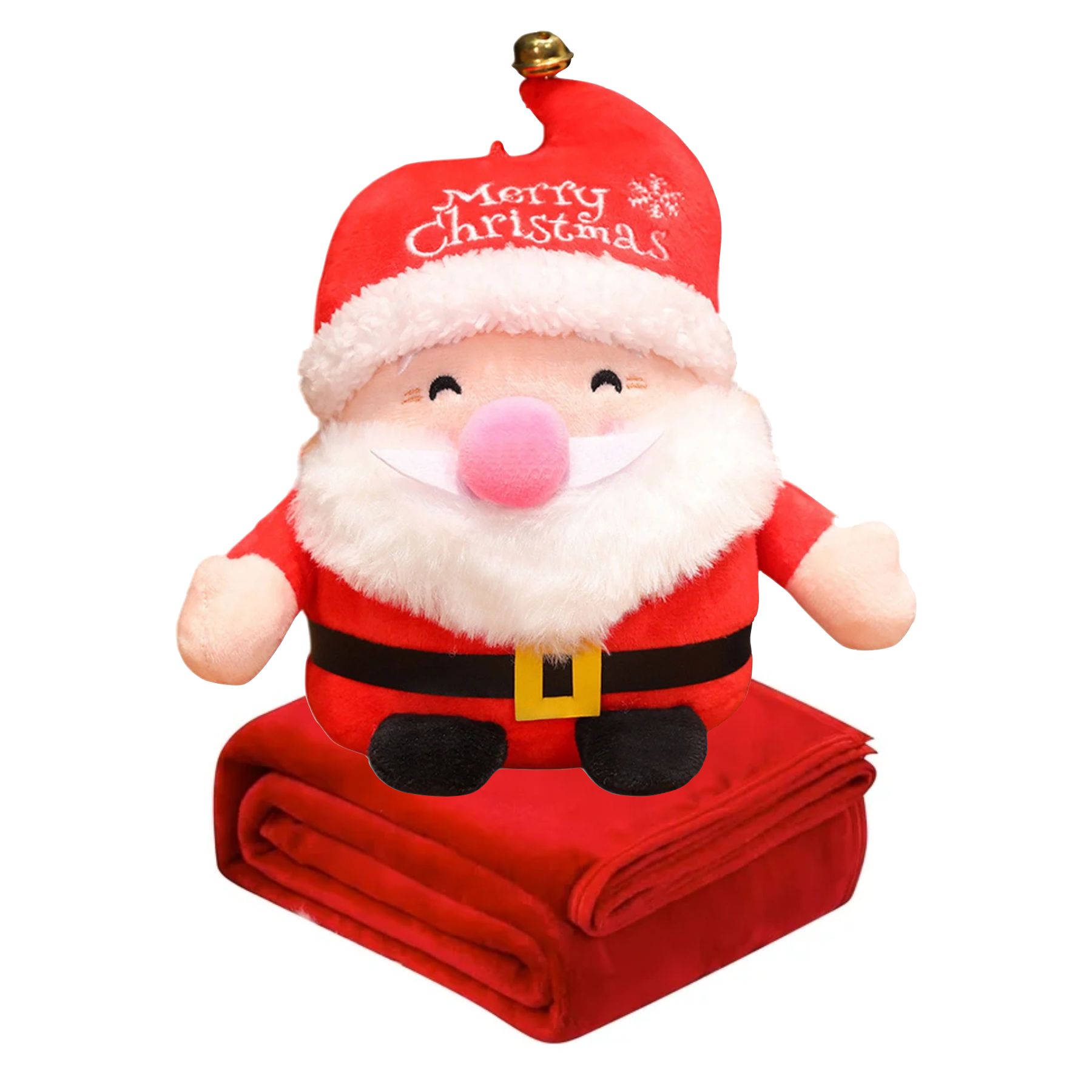 Miniatura 3 de Peluche Santa Claus + Cobija Termica