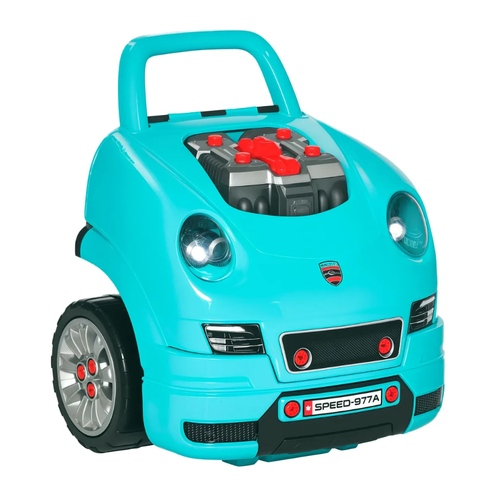 🚗 Carro Infantil Plástico Azul Simulador - Diversión Asegurada para Tu Pequeño