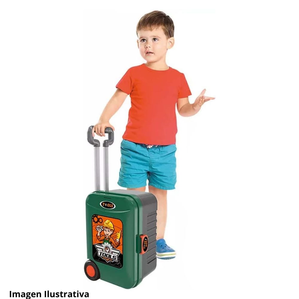 Banco de Herramientas Infantil Verde 🛠️ | ¡Diviértete Construyendo! 3