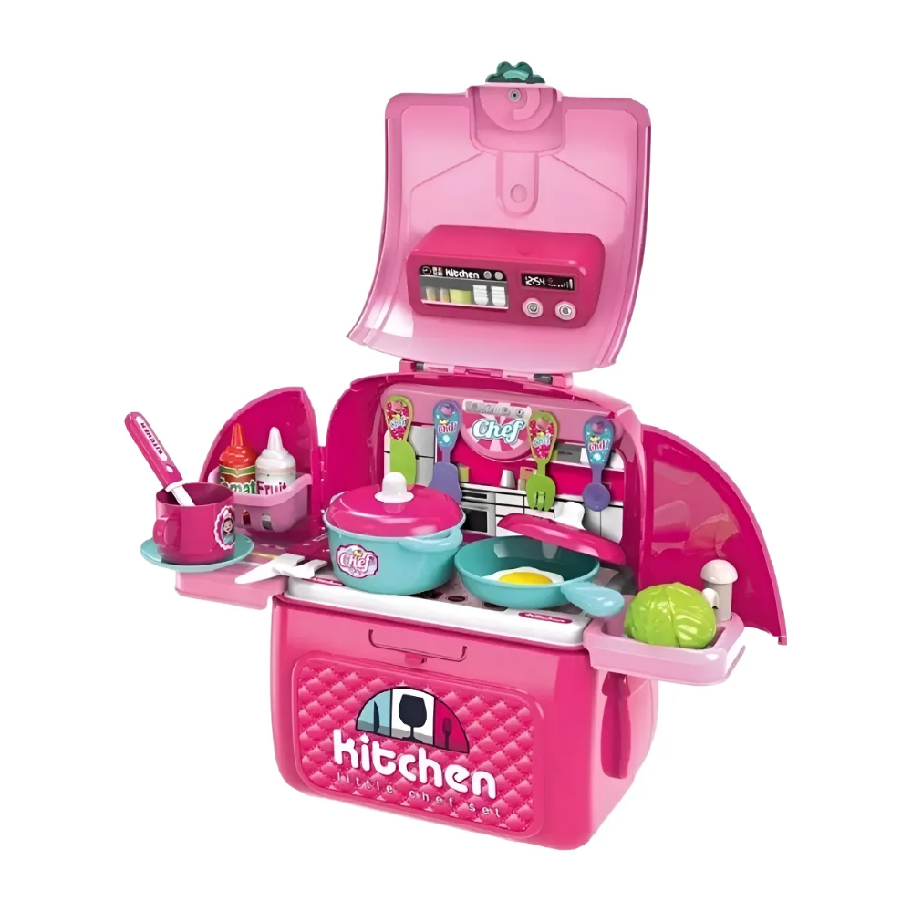 🍳 Set Cocina Infantil Rosa: ¡Diversión y Aprendizaje en Cada Juego! 🎉