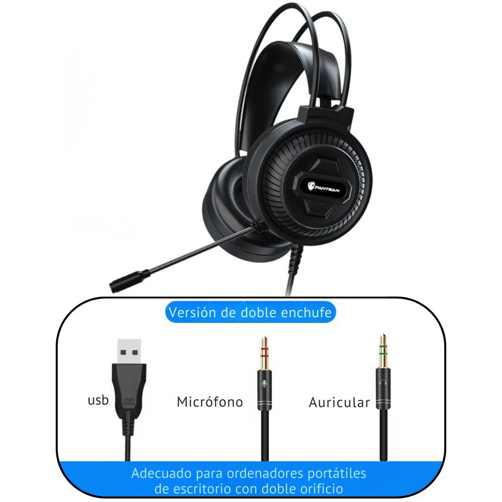 Miniatura 2 de Diadema Alambrica Gamer PSH-400 5.1