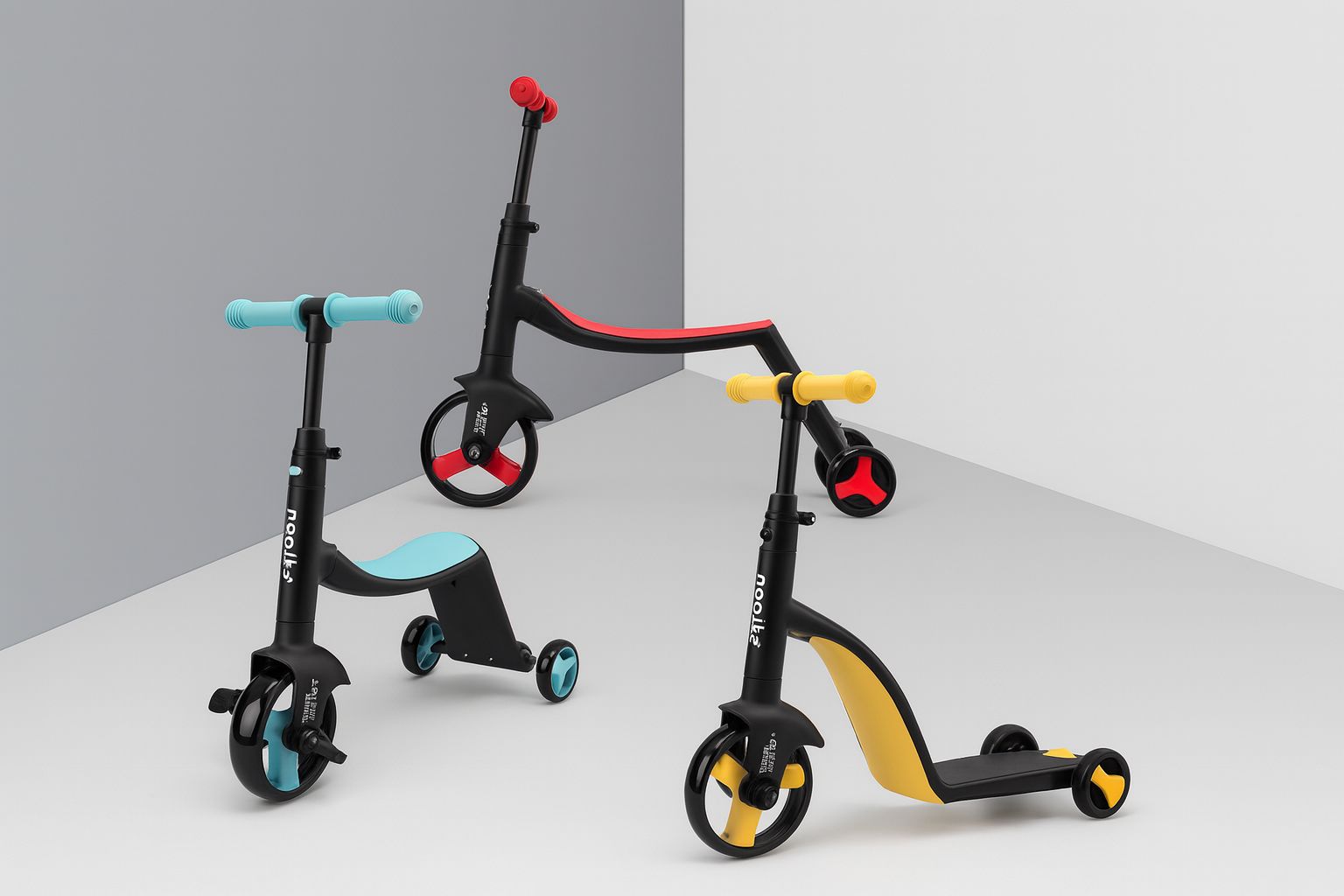 Scooter Monopatín 3en1 Triciclo