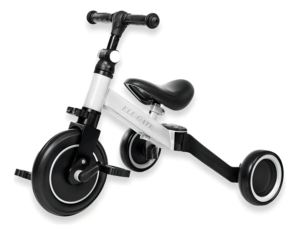 Vista 3 de Triciclo Multifuncional Picool 5 En 1 - color: amarillo