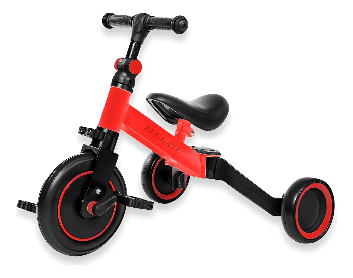 Vista 4 de Triciclo Multifuncional Picool 5 En 1 - color: amarillo