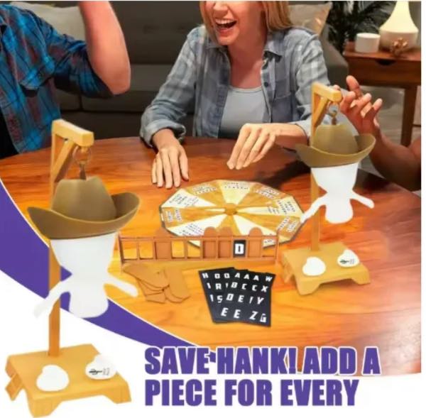 Juego De Mesa Ahorcado 3d