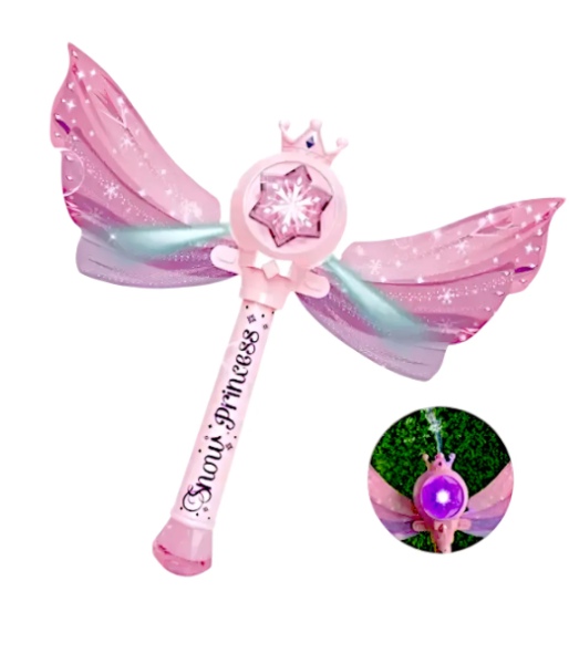Juguete Varita Magica Princesa Burbujero