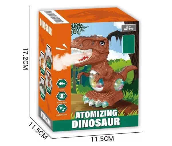 Miniatura 2 de Dinosaurio con luz, sonido y humo