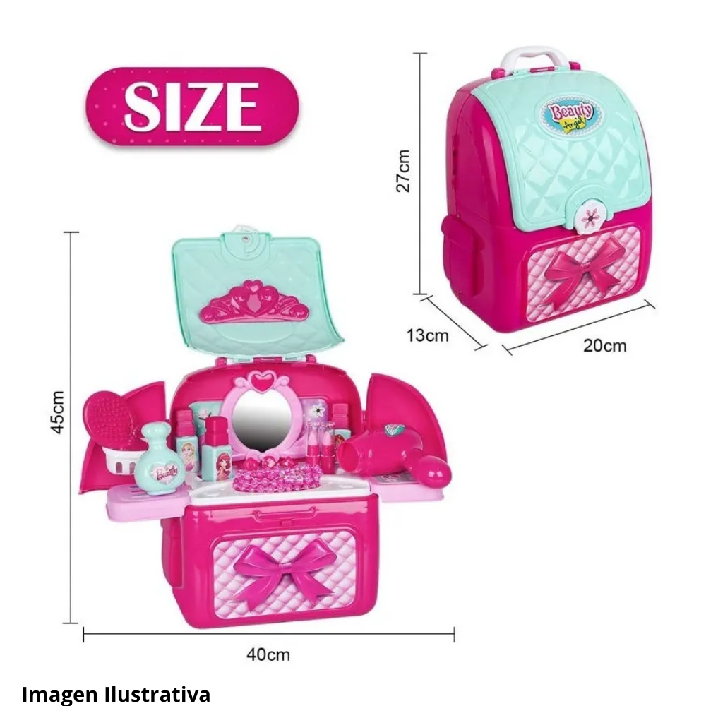 ✨ Maletín Tocador Infantil Juguete Princes: ¡Diversión mágica para pequeñas soñadoras! ✨ 3