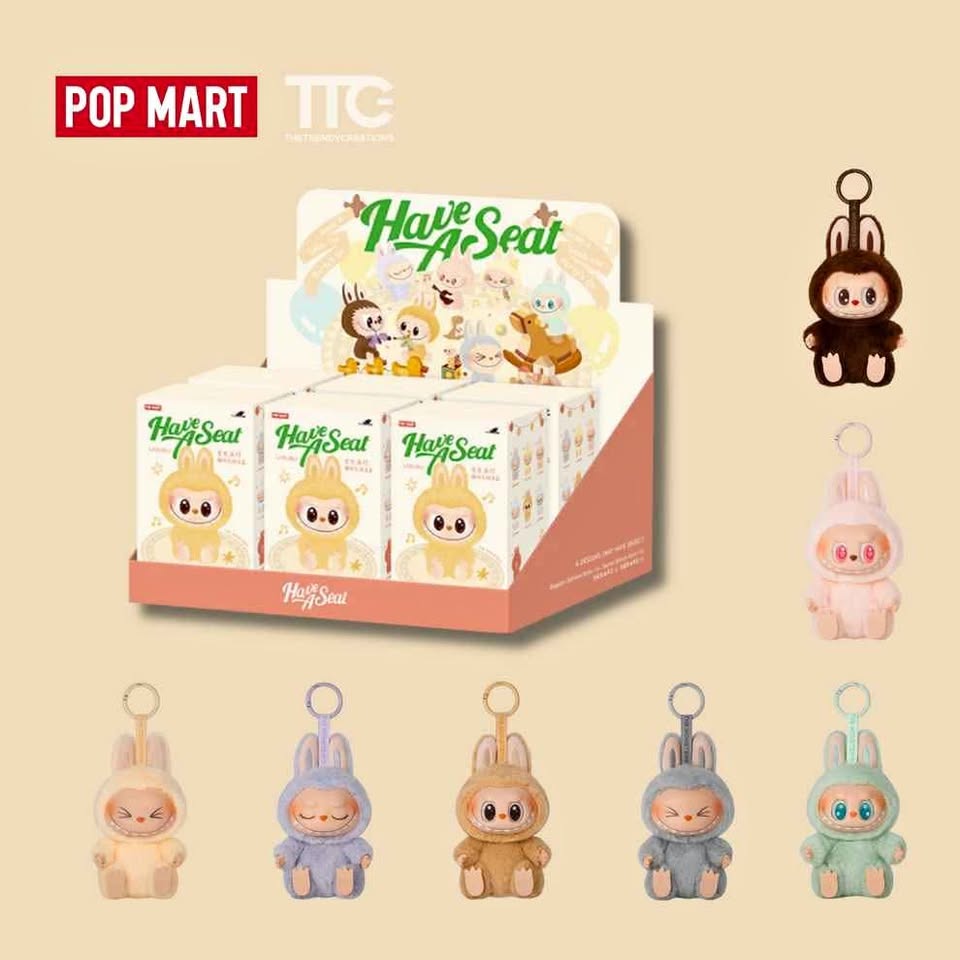 Miniatura 4 de Labubu Macaron "Have a Seat" – Edición C