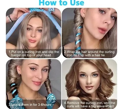 Miniatura 3 de Rizadora Diadema Satin Tubo Flexible Ond